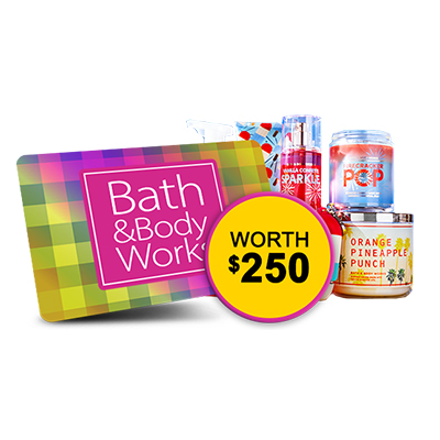 Free Bath & Body Works Set